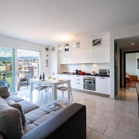 Panoramic Penthouse - Happy Rentals 盧加諾 外观 照片